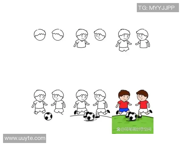 足球球星简笔画创作指南让你轻松绘制心目中的足球偶像